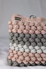 👜 Popcorn Beaded Bag – Polyester Macramé - Image 5