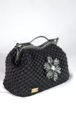 👜 Frame Bag – Crystal Brooch (Large Size) - Image 5