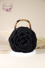 👜 Rose Bag – Polyester Macramé