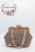 Wooden Frame Bag – Polyester Macrame Cord - Image 4